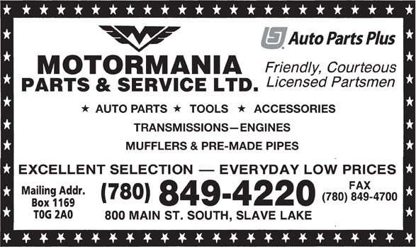 Transmission in Slave-Lake slave lake ab. Transmission in Slave-Lake